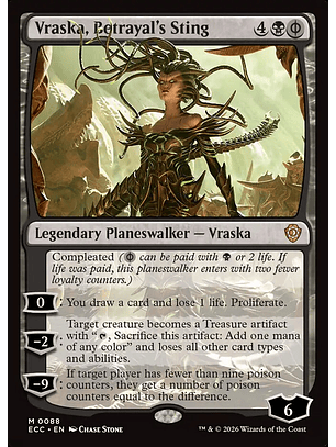 Vraska, Betrayal's Sting - ECC - M
