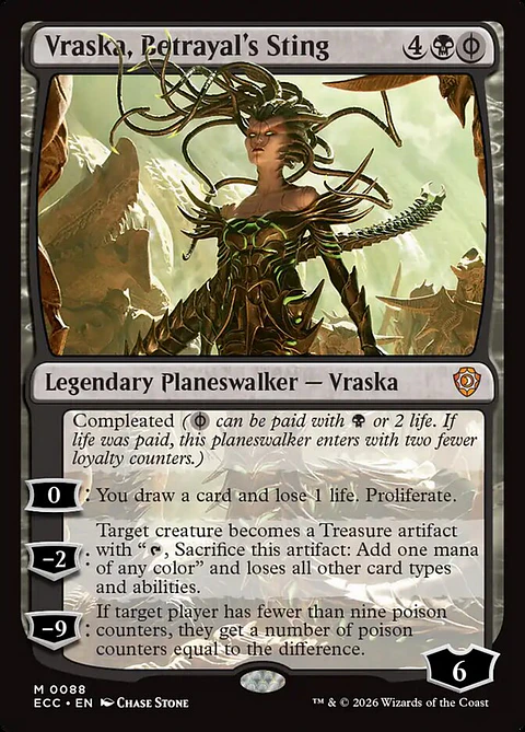 Vraska, Betrayal's Sting - ECC - M