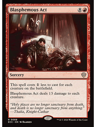 Blasphemous Act - ECC - R