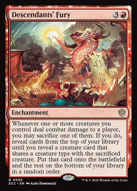 Descendants' Fury - ECC - R