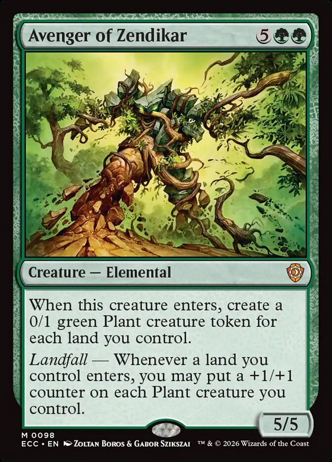 Avenger of Zendikar - ECC - M 1
