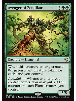 Avenger of Zendikar - ECC - M