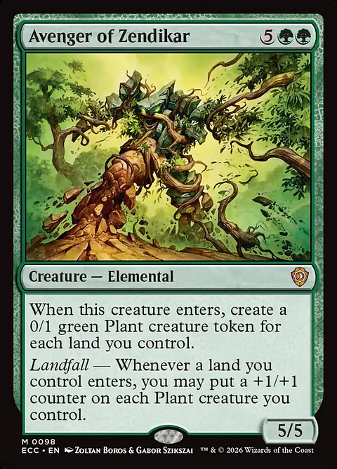 Avenger of Zendikar - ECC - M