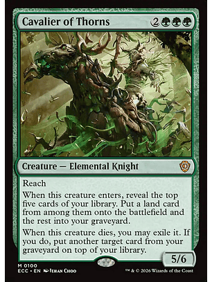 Cavalier of Thorns - ECC - M