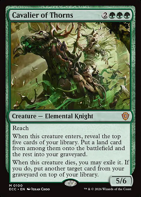 Cavalier of Thorns - ECC - M
