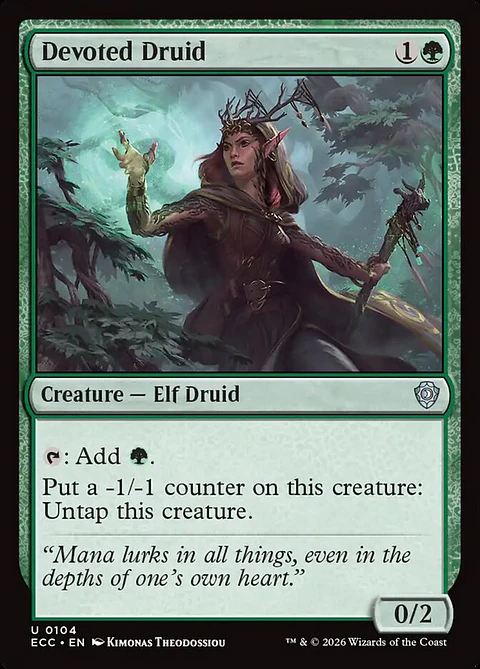Devoted Druid - ECC - U