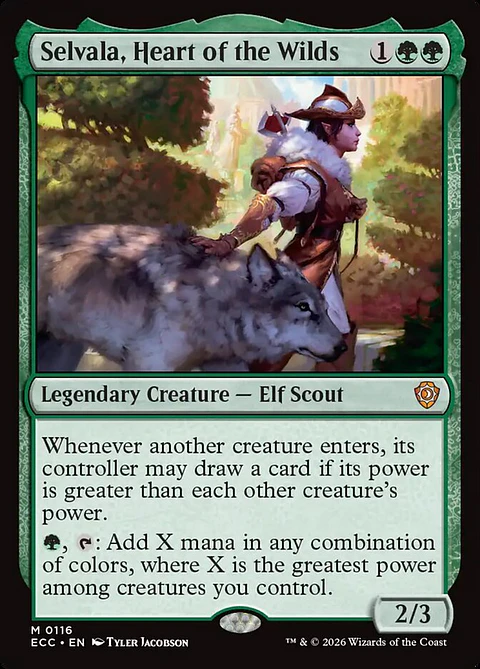 Selvala, Heart of the Wilds - ECC - M