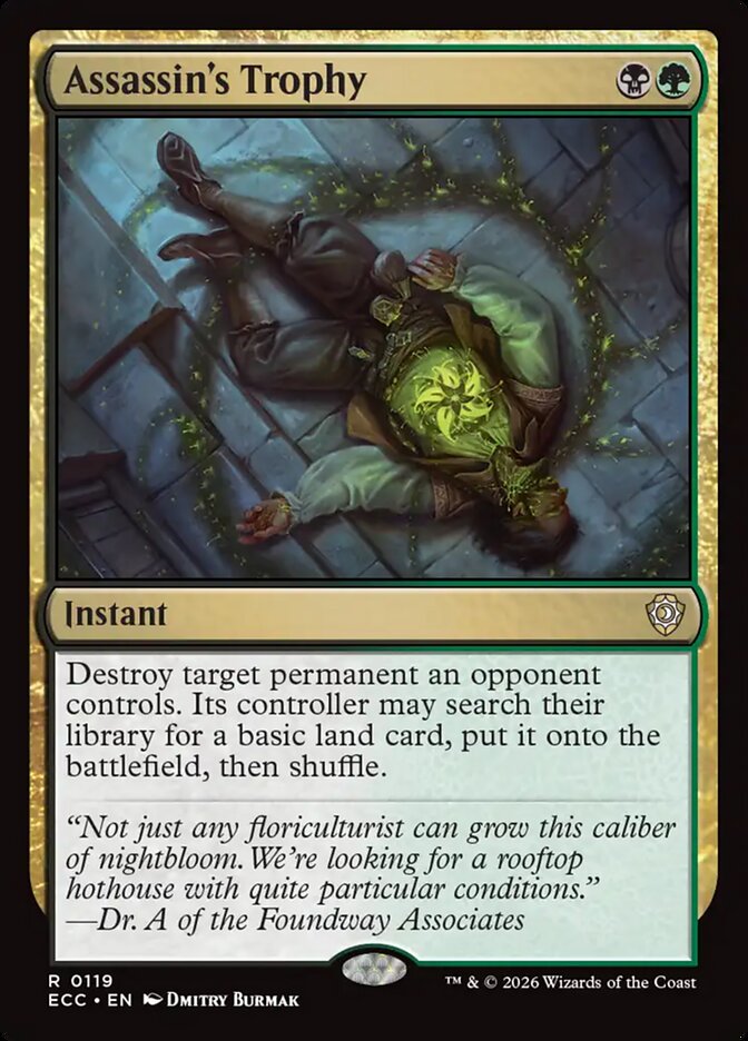 Assassin's Trophy - ECC - R 1