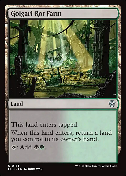 Golgari Rot Farm - ECC - U