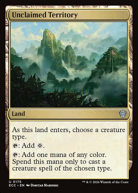 Unclaimed Territory - ECC - U