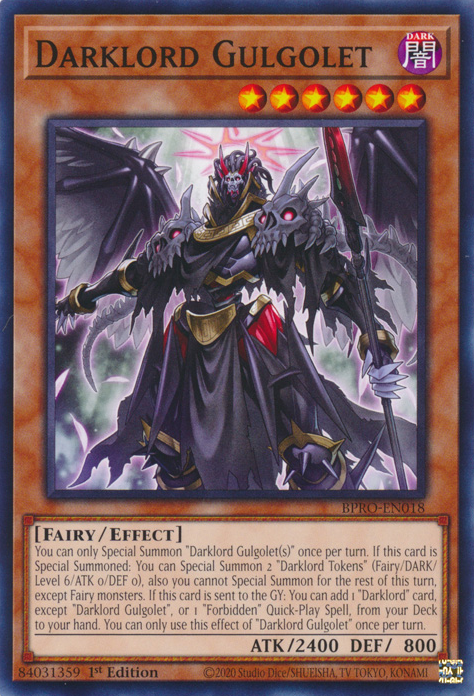 Darklord Gulgolet - BPRO-EN018 - Common  1