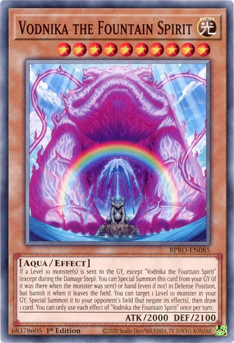 Vodnika the Fountain Spirit - BPRO-EN085 - Common 