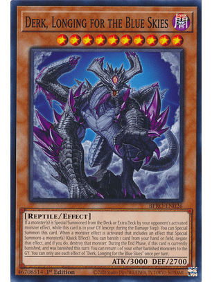 Derk, Longing for the Blue Skies - BPRO-EN026 - Common 