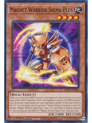 Magnet Warrior Sigma Plus - BPRO-EN005 - Common 