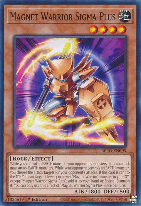 Magnet Warrior Sigma Plus - BPRO-EN005 - Common 