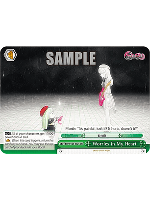 Worries in My Heart - BD/W125-E025 CR - Climax Rare