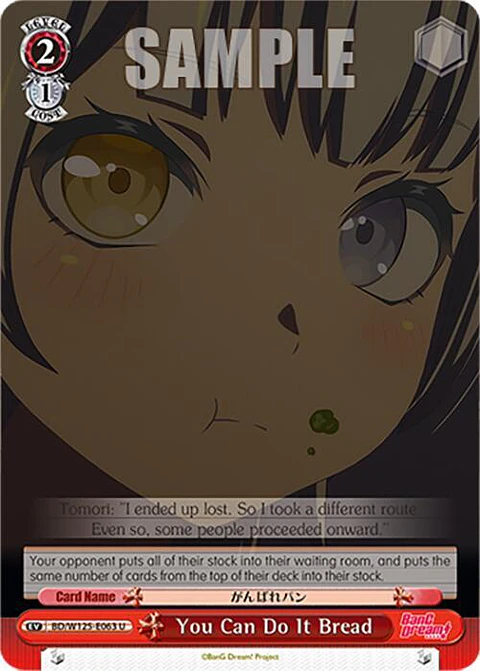 You Can Do It Bread - BD/W125-E063 U - Uncommon 
