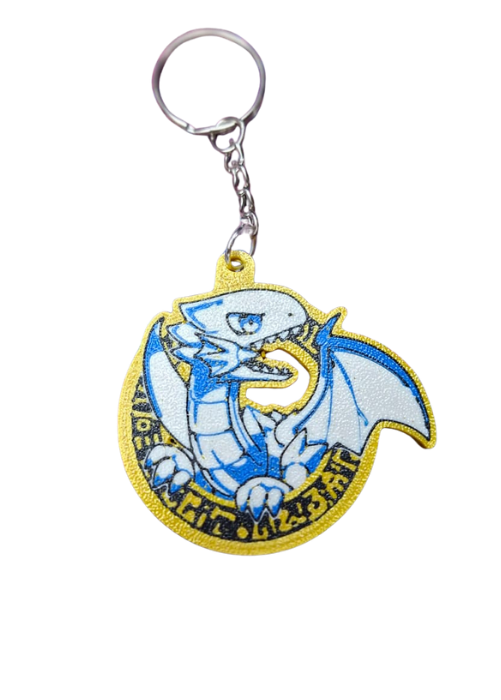 Llavero Blue Eyes White Dragon  1