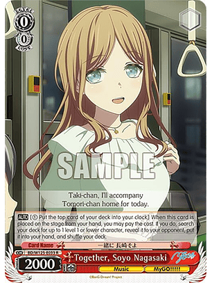 Together, Soyo Nagasaki - BD/W125-E033 R - Rare