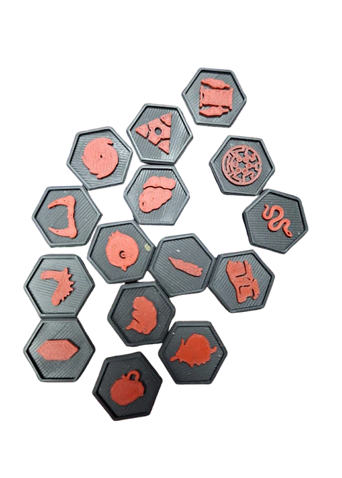 Set De 15 Counters (fichas) Yugioh 