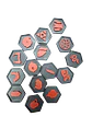 Set De 15 Counters (fichas) Yugioh  - Miniatura 1