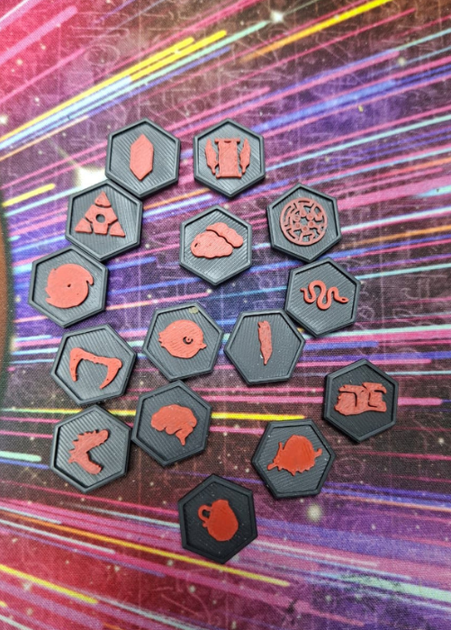 Set De 15 Counters (fichas) Yugioh  2