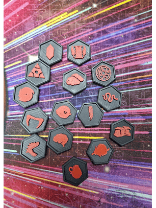 Set De 15 Counters (fichas) Yugioh 