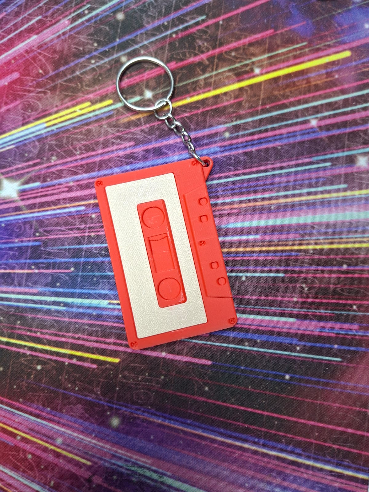 Llavero Cassete con NFC 2