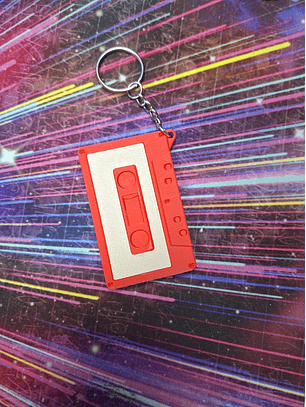 Llavero Cassete con NFC