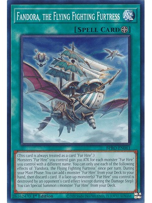 Fandora, the Flying Fighting Furtress - BPRO-EN061 - Common 
