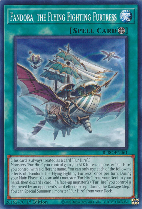 Fandora, the Flying Fighting Furtress - BPRO-EN061 - Common 