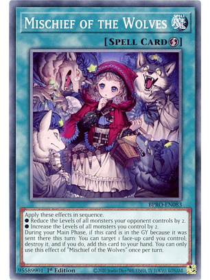 Mischief of the Wolves - BPRO-EN083 - Common 