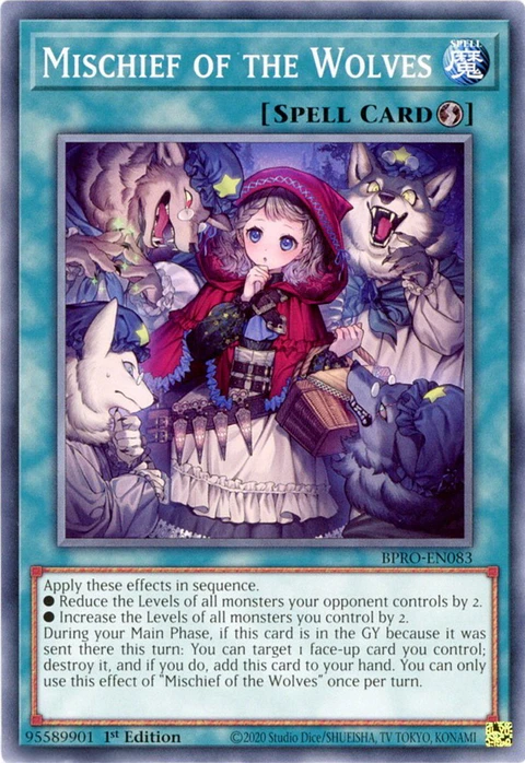 Mischief of the Wolves - BPRO-EN083 - Common 