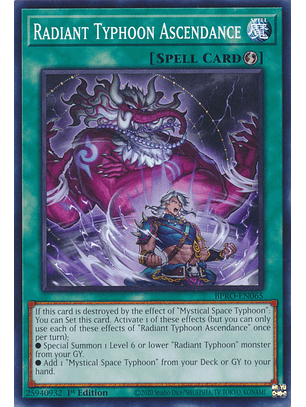Radiant Typhoon Ascendance - BPRO-EN065 - Common 