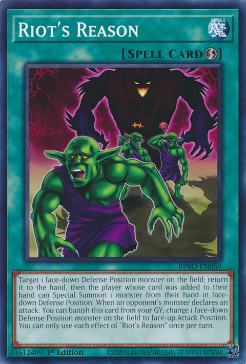 Riot's Reason - BPRO-EN069 - Common 