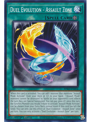 Duel Evolution - Assault Zone - BPRO-EN054 - Common 