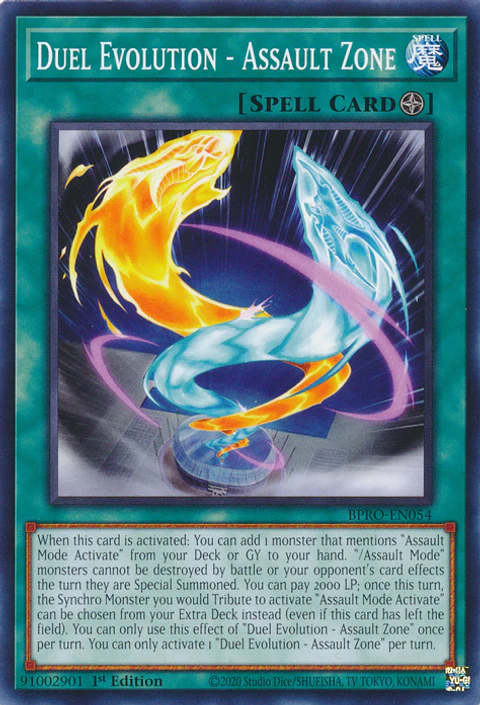 Duel Evolution - Assault Zone - BPRO-EN054 - Common 
