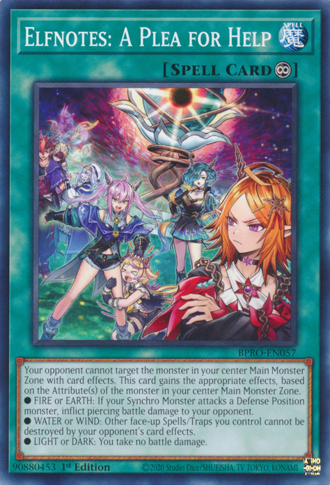 Elfnotes: A Plea for Help - BPRO-EN057 - Common  1