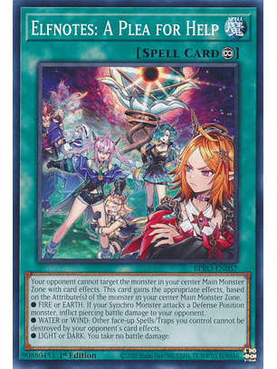 Elfnotes: A Plea for Help - BPRO-EN057 - Common 