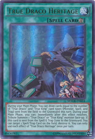 True Draco Heritage - MACR-EN054 - Ultra Rare 1