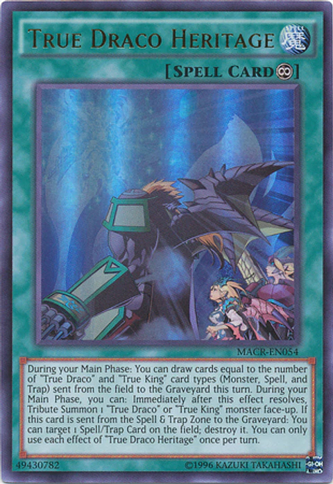 True Draco Heritage - MACR-EN054 - Ultra Rare