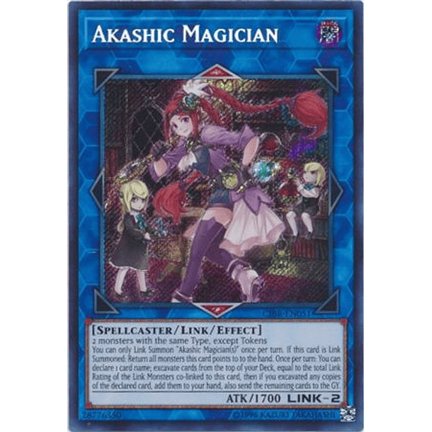 Akashic Magician - CIBR-EN051 - Secret Rare