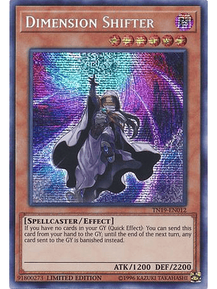 Dimension Shifter - TN19-EN012 - Prismatic Secret Rare Limited Edition