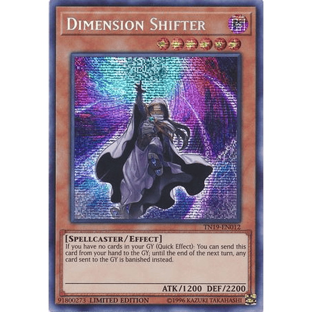Dimension Shifter - TN19-EN012 - Prismatic Secret Rare Limited Edition