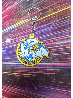 Llavero Blue Eyes White Dragon 