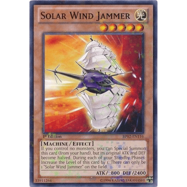 Solar Wind Jammer - BP02-EN116 - Mosaic Rare