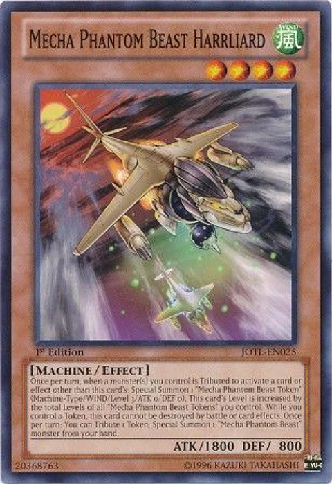 Mecha Phantom Beast Harrliard - JOTL-EN025 - Common