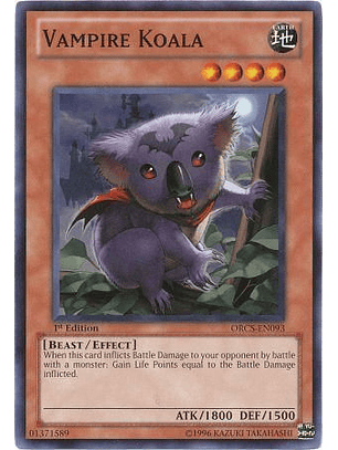 Vampire Koala - ORCS-EN093 - Common