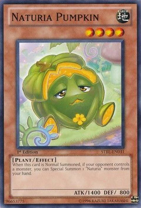 Naturia Pumpkin - STBL-EN031 - Common