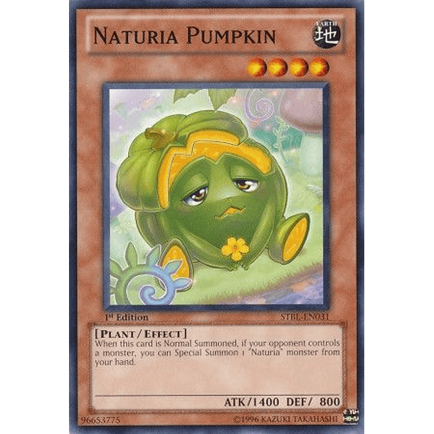 Naturia Pumpkin - STBL-EN031 - Common